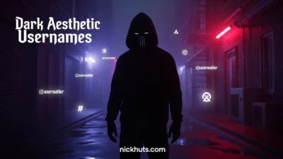 Dark Aesthetic Usernames