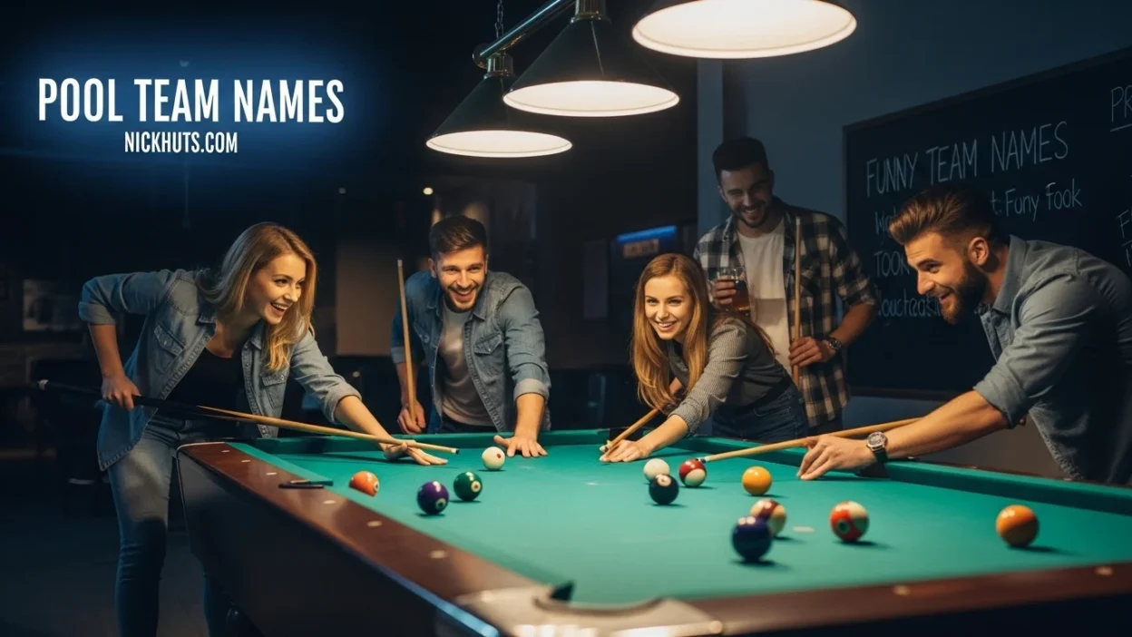 Pool Team Names