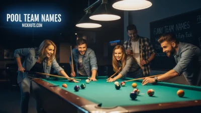 Pool Team Names