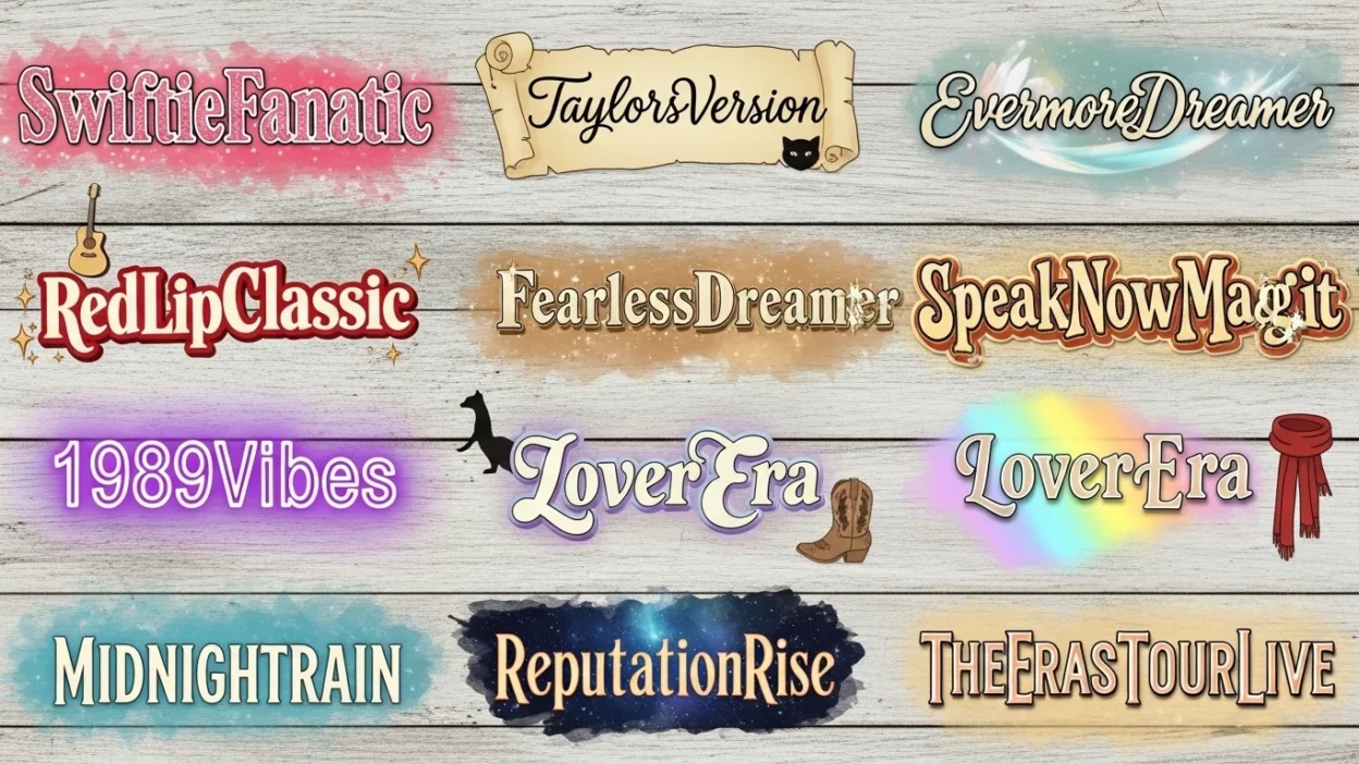 Taylor Swift Usernames