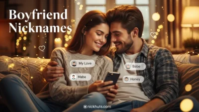 Boyfriend Nicknames