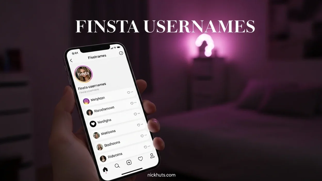 Finsta Usernames