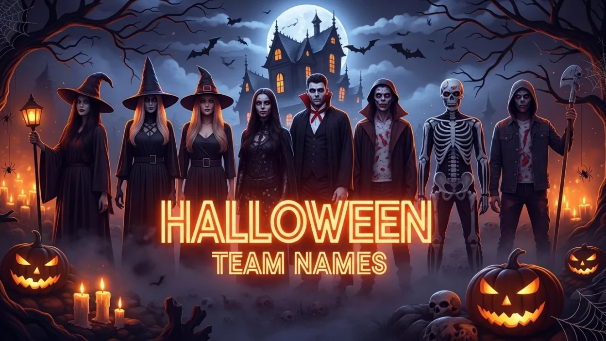 Halloween Team Names