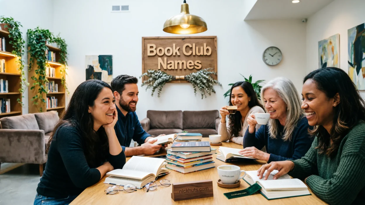 Book Club Names