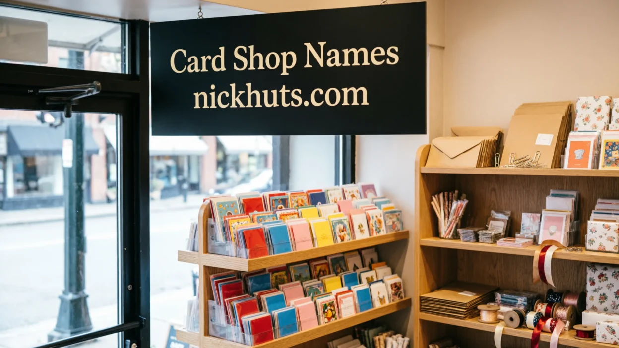 Card Shop Names