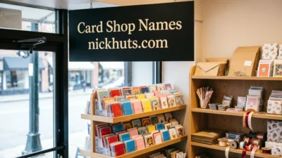 Card Shop Names