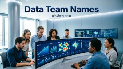 Data Team Names