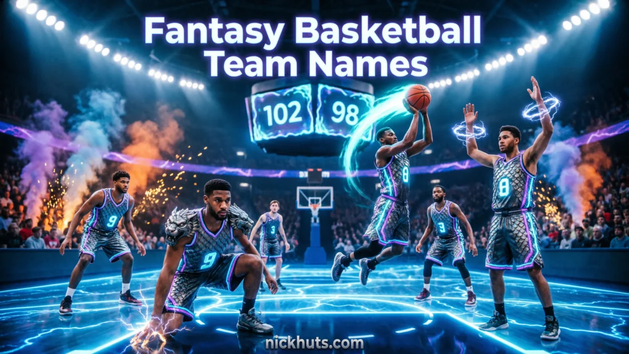 Fantasy Basketball Team Names