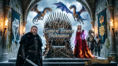 Game of Thrones Nicknames