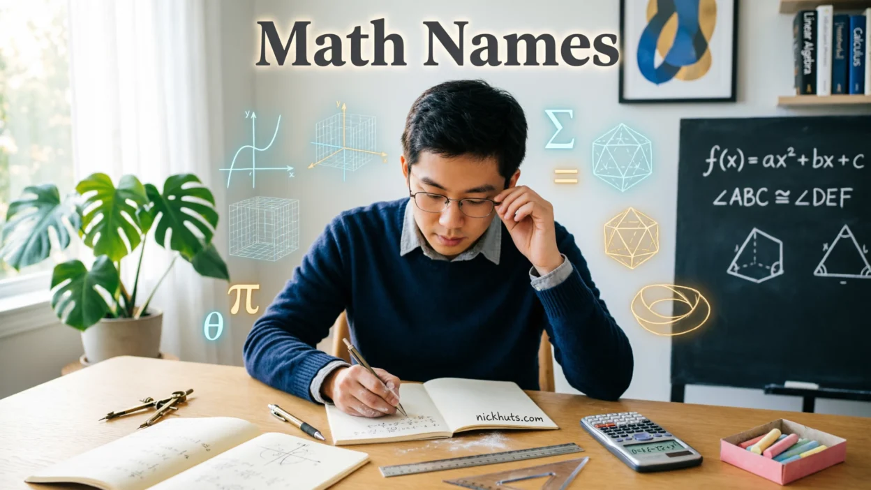 Math Names