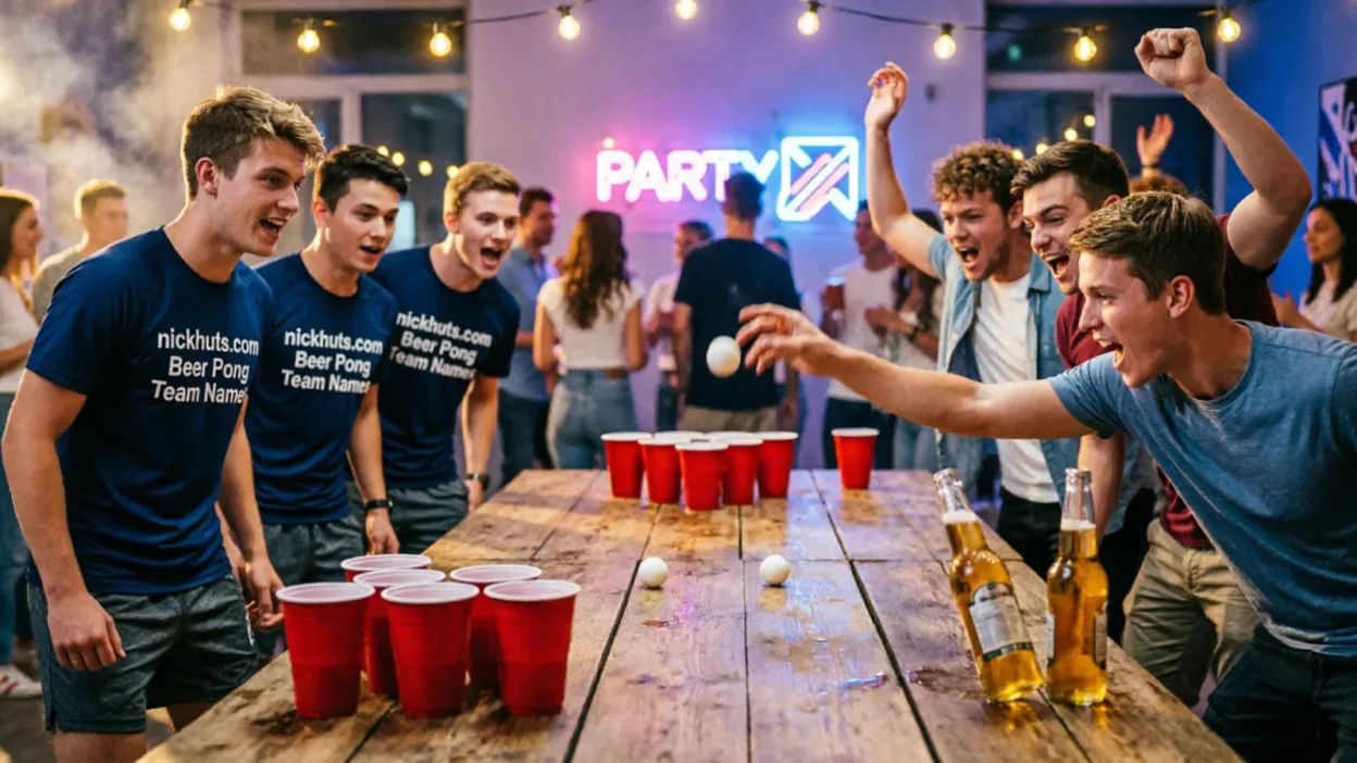Beer Pong Team Names