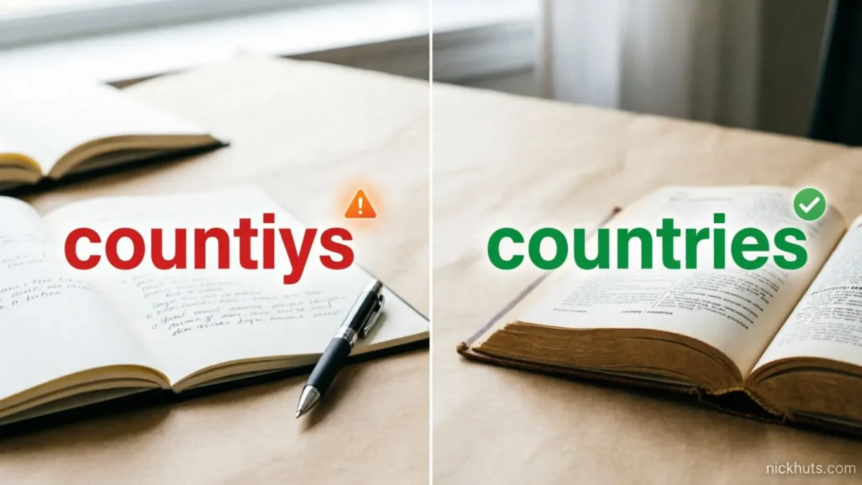 Countrys vs Countries