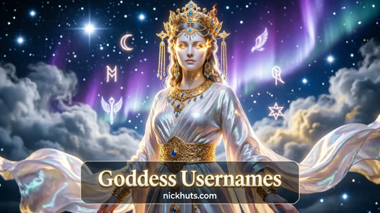 Goddess Usernames