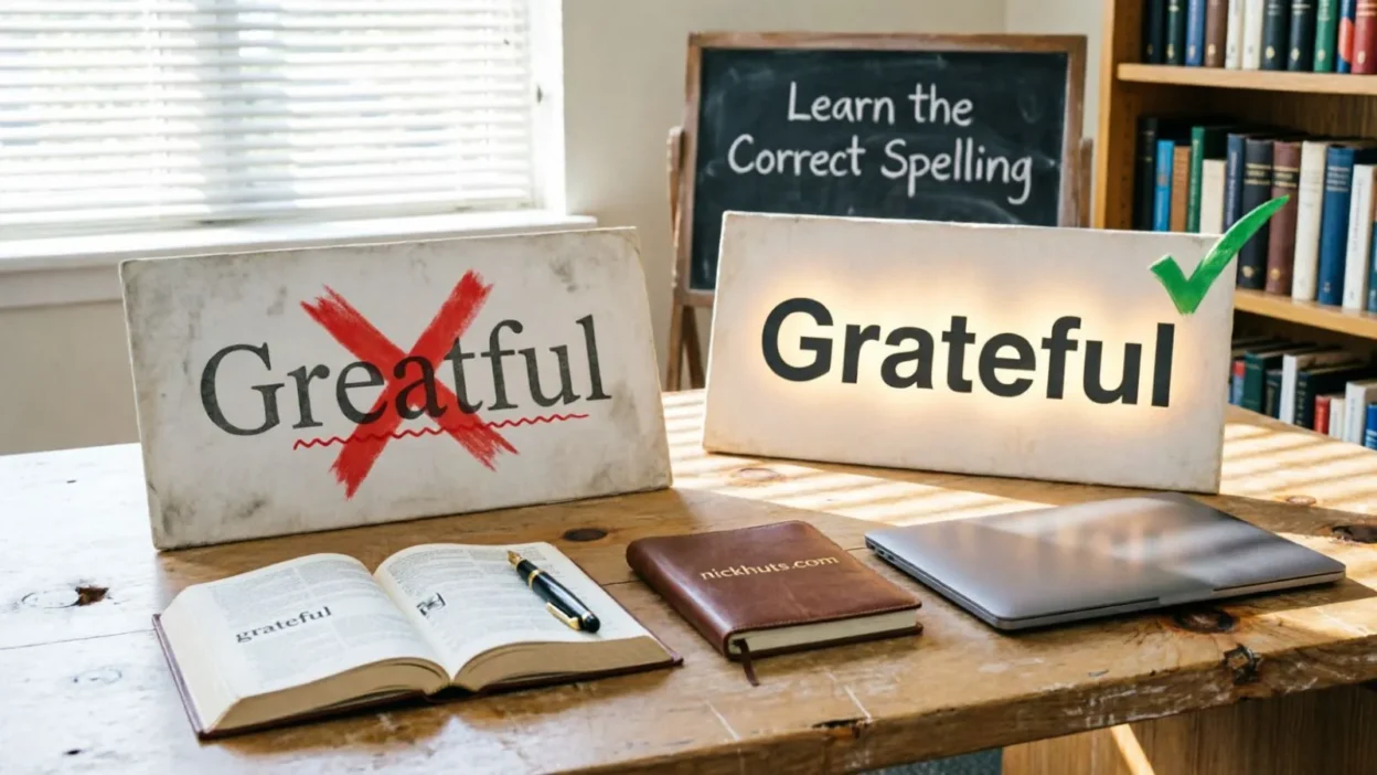 Greatful vs Grateful