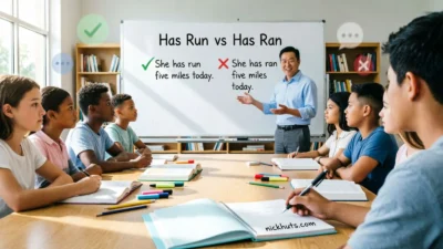 Has Run vs Has Ran