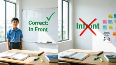 In Front vs Infront