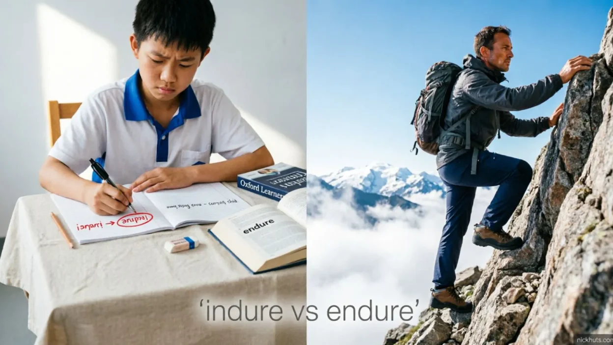 Indure vs Endure