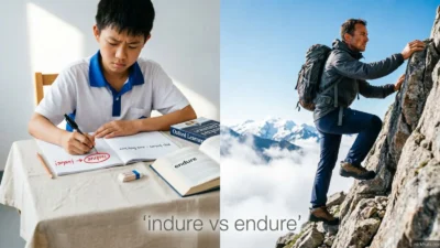 Indure vs Endure
