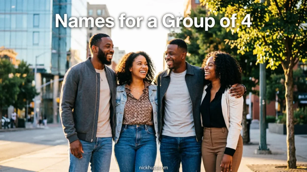 Names for a Group of 4