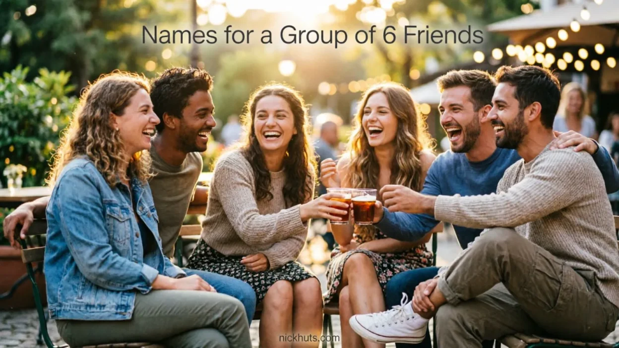 Names for a Group of 6 Friends