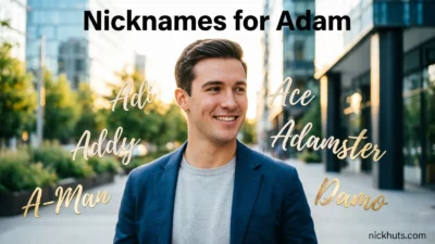 Nicknames for Adam