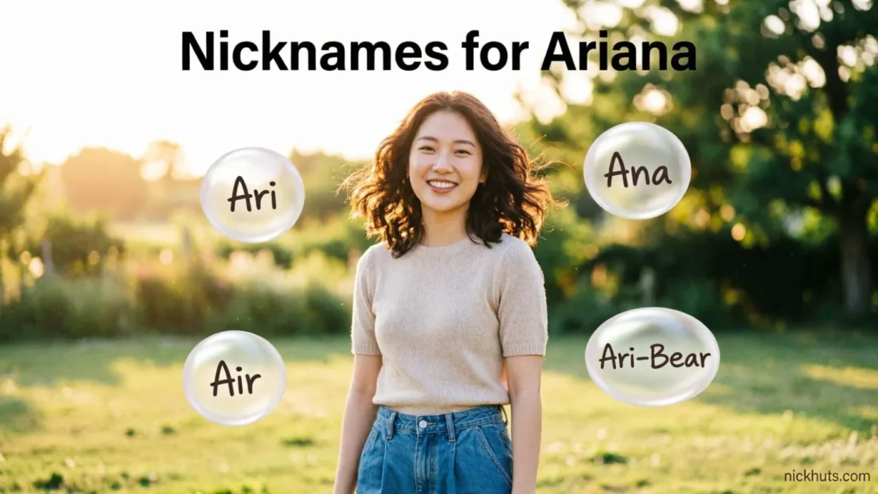 Nicknames for Ariana