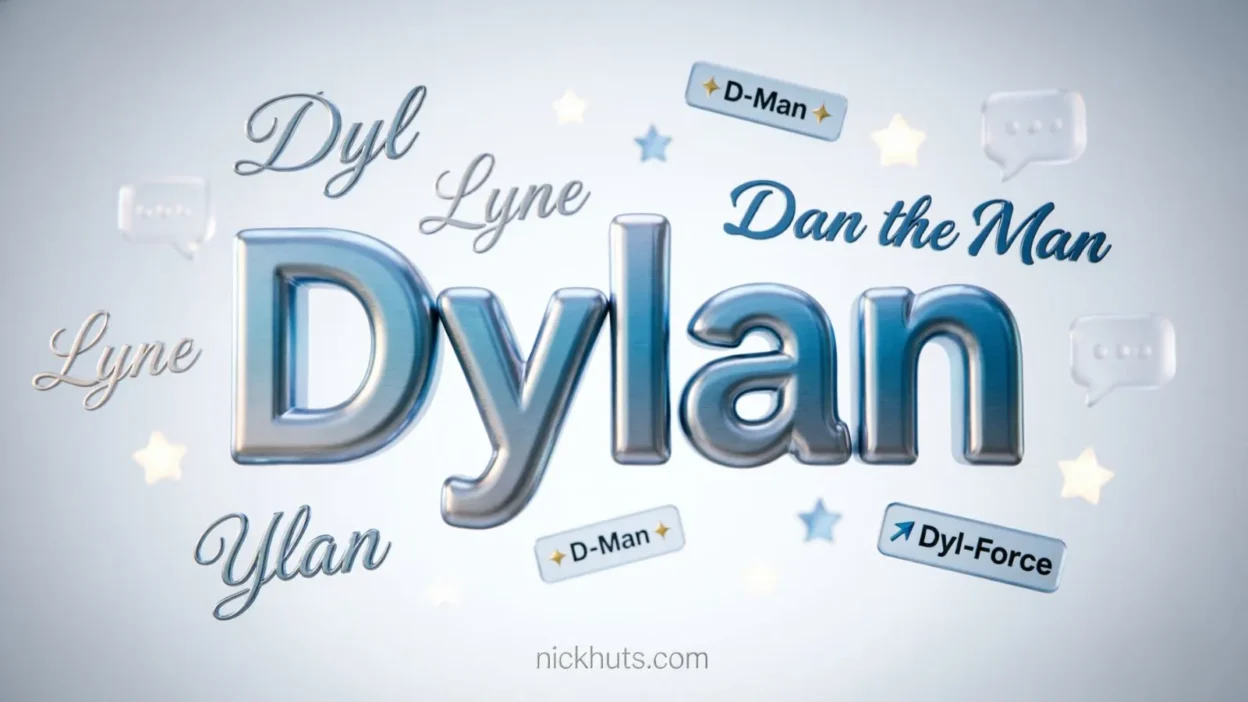 Nicknames for Dylan