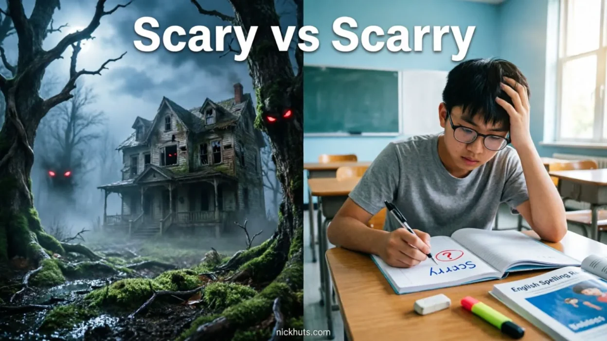 Scary vs Scarry