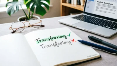 Transferring vs Transfering