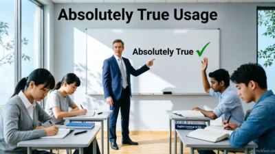 Absolutely True Usage