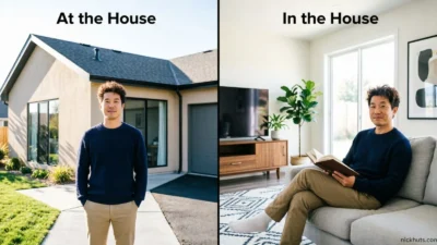 At the House vs In the House