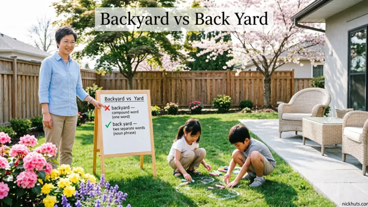 Backyard vs Back Yard