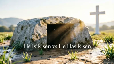 He Is Risen vs He Has Risen