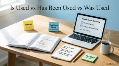 Is Used vs Has Been Used vs Was Used