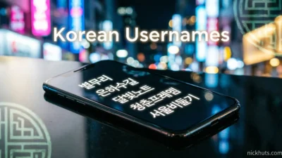 Korean Usernames