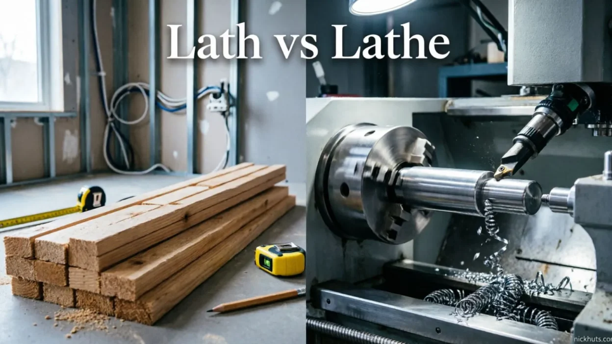 Lath vs Lathe