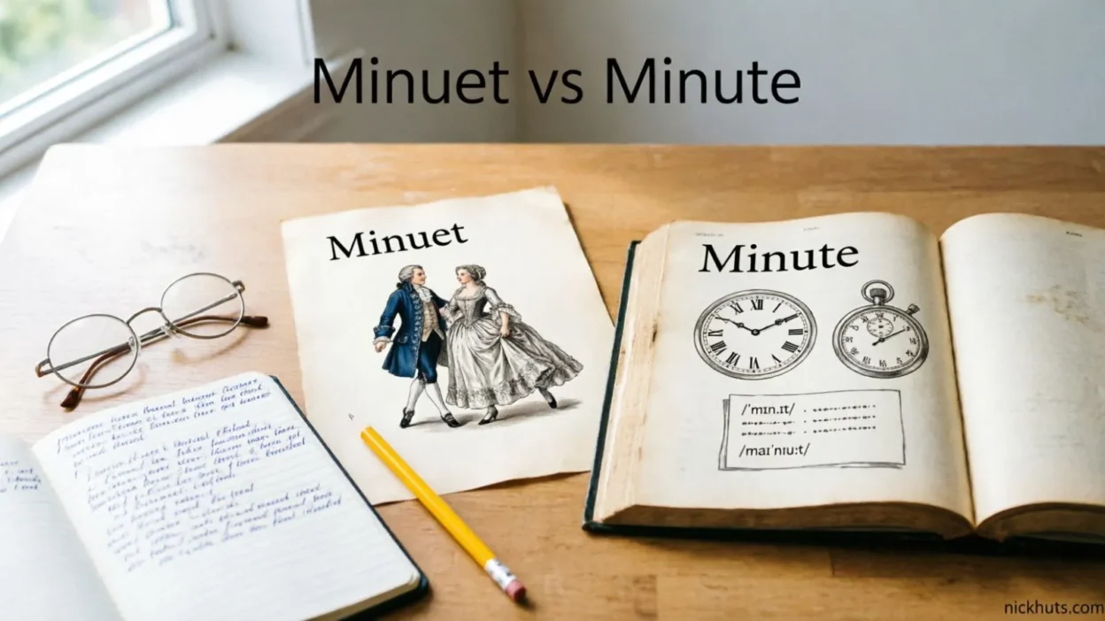 Minuet vs Minute
