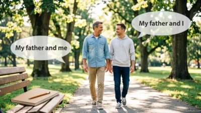 My Father and I vs My Father and Me