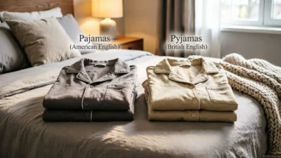 Pajamas vs Pyjamas
