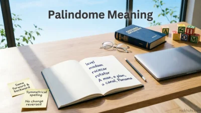 Palindrome Meaning