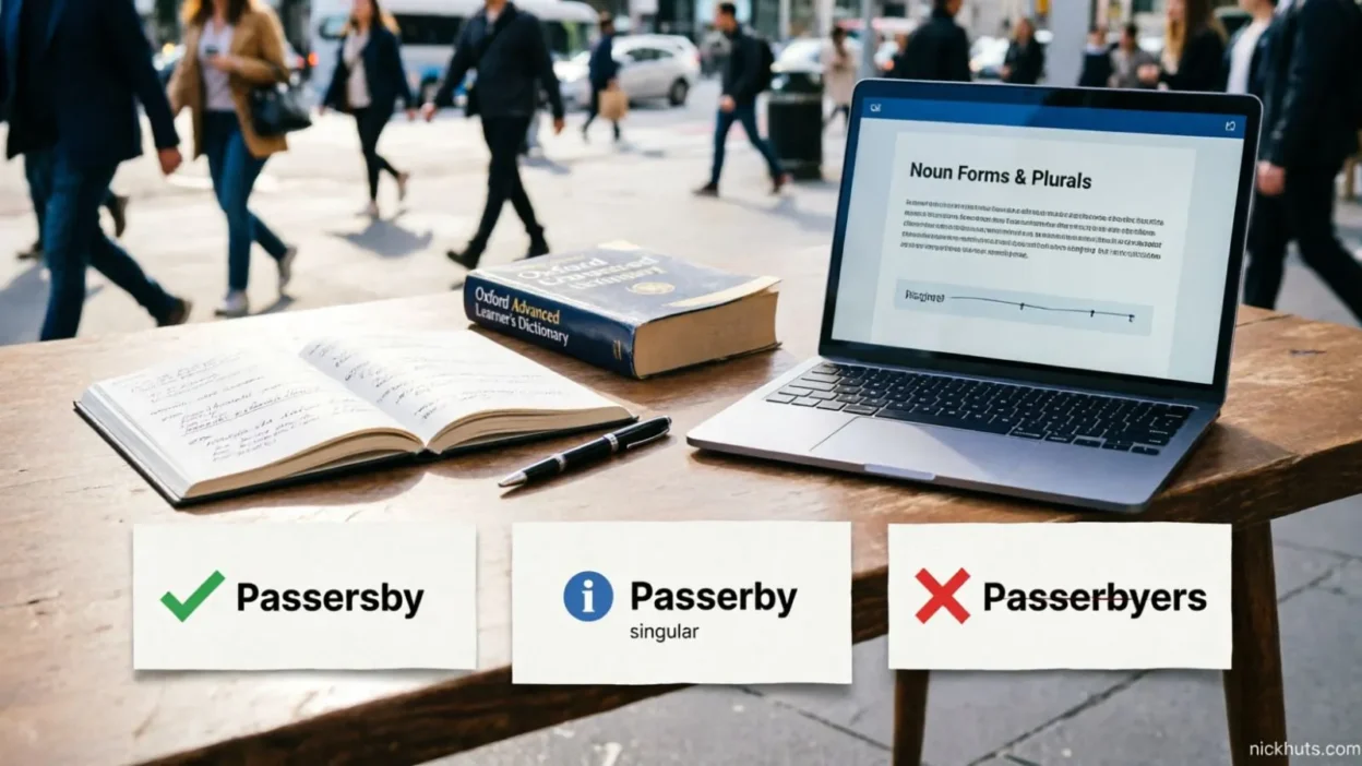 Passersby vs Passerbyers vs Passerby