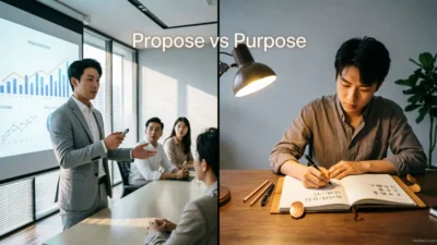 Propose vs Purpose