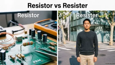 Resistor vs Resister