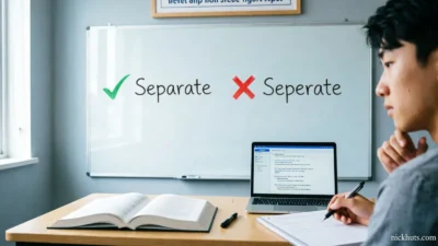 Separate vs Seperate