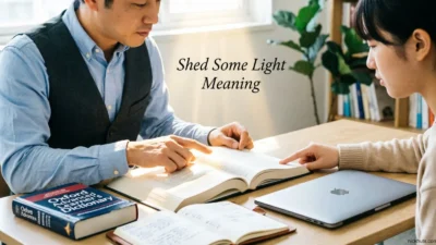 Shed Some Light Meaning