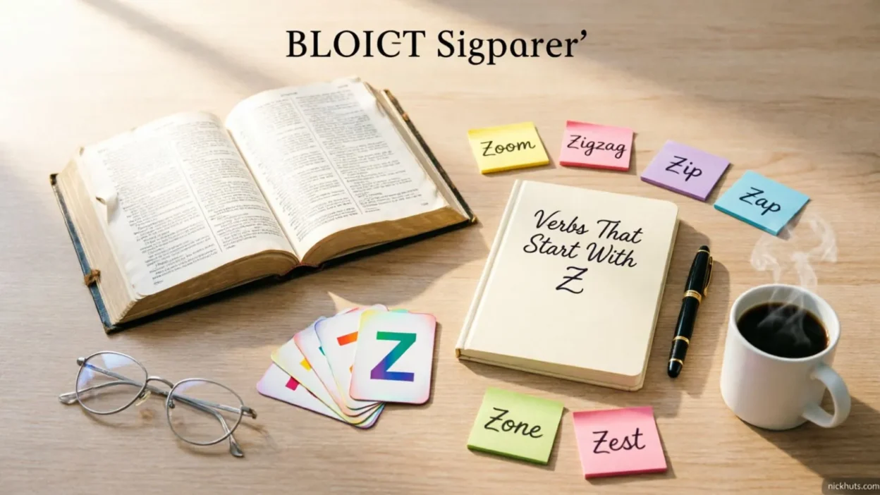 Verbs That Start With Z