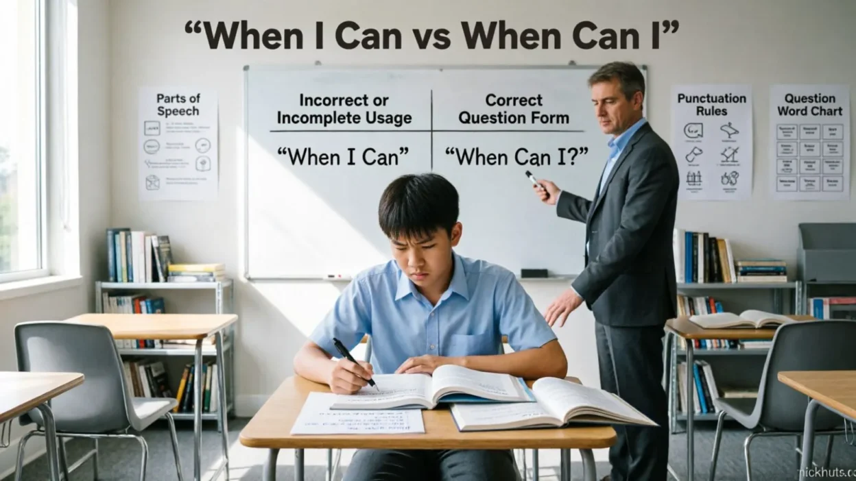 When I Can vs When Can I